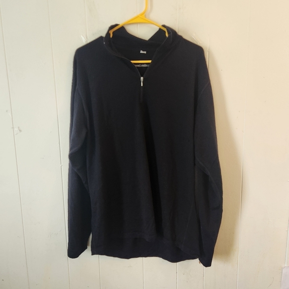 SmartWool Mens Black Merino Wool Baselayer Size XL Flaws - Picture 1 of 15